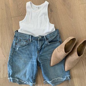 GAP 1969 Bermuda Jean Shorts